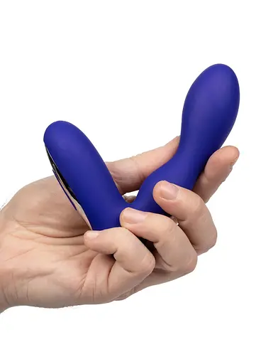 Вібростимулятор простати Wireless Pleasure Probe, 10.5 см синій - фото 6