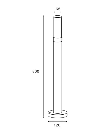 Вуличний світильник Zuma Line Wally E27 1x60W IP54 чорний - фото 3