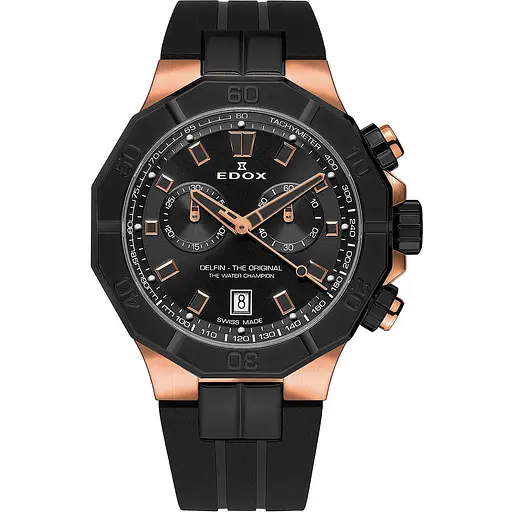 Часы Edox Delfin Chronograph 10113 37RNCA NIR