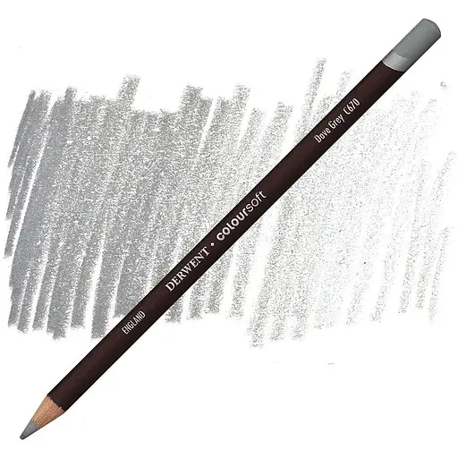 Карандаш цветной Derwent Coloursoft С670 Серая голубка