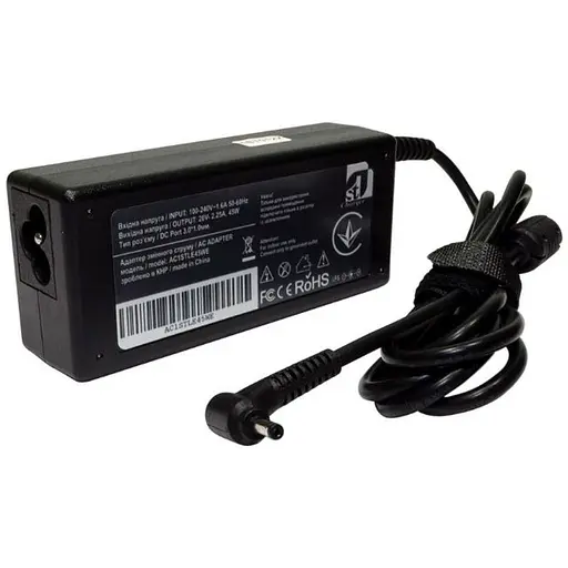 Блок живлення 1StCharger для ноутбука Lenovo 45W(20V/2.25A) 3.0x1.0 + кабель живлення (AC1STLE45WE)