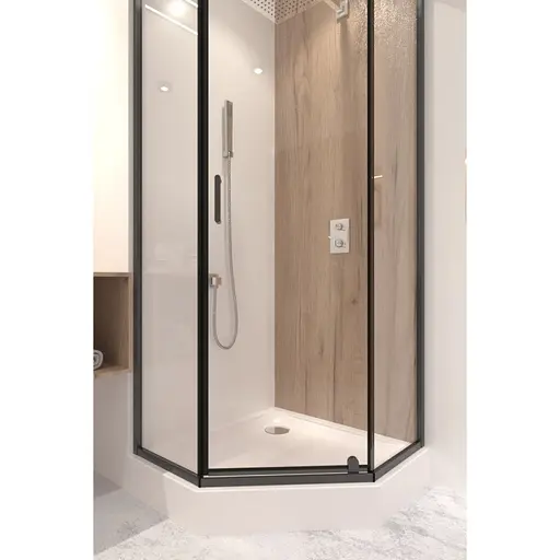 Душевая кабина Qtap Scorpio BLA10995-AC6 Clear, прозрачная, черная - фото 6