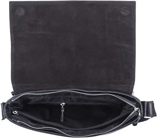 Сумка кожаная мужская SHVIGEL 22х23х7 см sum0012616 - фото 5