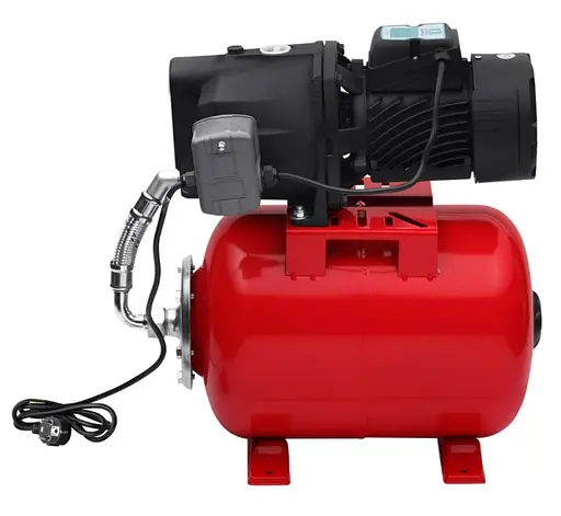 Насосная станция Pumpman ATJSW15M-1 Нmax 50 м Qmax 4,5 куб.м 1100 Вт бак 24 л (CV029789) - фото 4