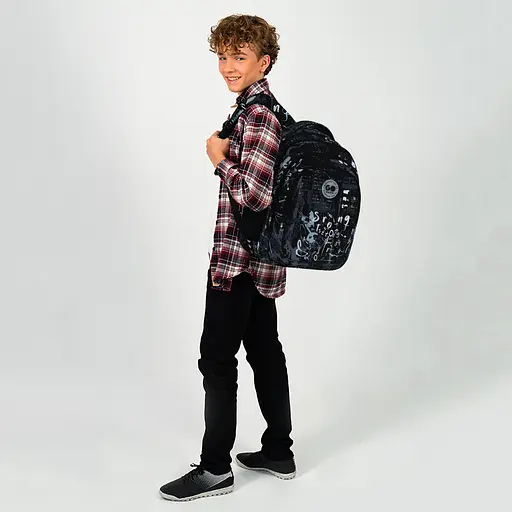 Рюкзак GoPack Teens 162L-4 Черный (GO26-162L-4) - фото 15