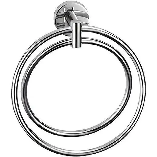 Тримач для рушника Haiba HB1704-1 кільце подвійний HB0715 Хром - фото 1