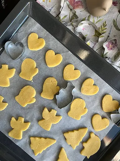 Набір металевих форм для вирізання висічки вирубки печива 6 шт. (янголятко, ялинка, рибка, сердечко), Master Class Сірий 86828 - фото 4