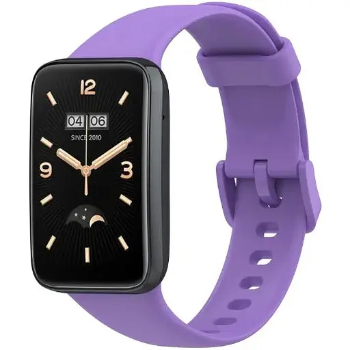 Ремешок DK для Xiaomi Mi Band 7 Pro Silicone Sport Band Classic (viola) - фото 2