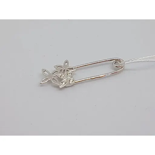 Золота брошка Імперія золота з фіанітами. БШ127БИ - фото 2