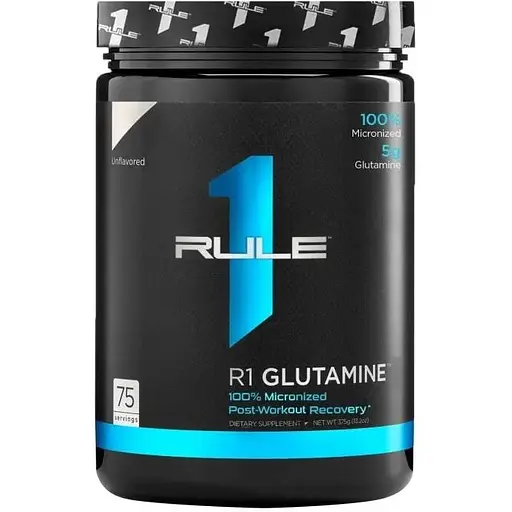 Глютамин Rule 1 Glutamine, 375 грам