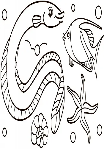 Дитяча водна розмальовка: Море 734010, 8 сторінок - фото 2