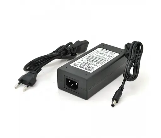 Импульсный адаптер питания 12 В 10 А (120 Вт) штекер 5.5 на 2.5 с кабелем питания 1.7 м - фото 1