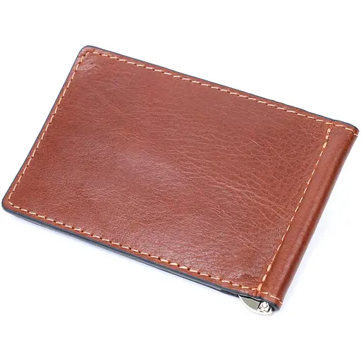 Кожаный мужской кошелек Grande Pelle 12х8х0.5 см acs0026950 - фото 2