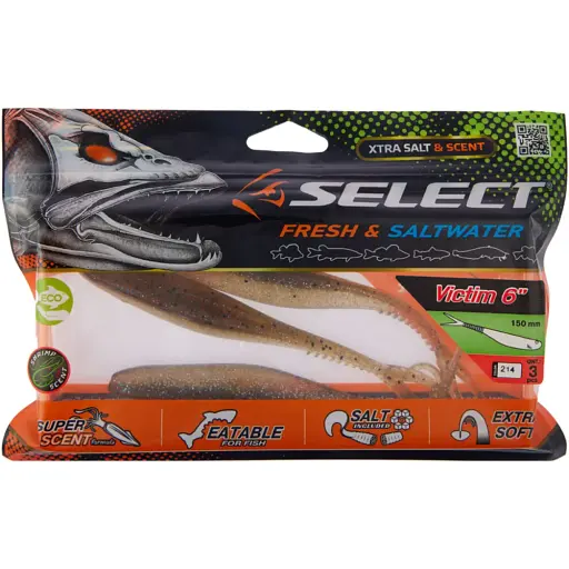 Силікон Select Victim V-Tail 6" #214 (3 шт/уп) - фото 2