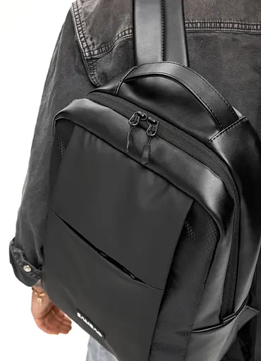 Мужской рюкзак Sambag Zard Х комбинированный черный 40 х 28 х 14 см (25428164m) - фото 5
