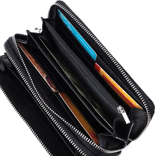 Жіночий шкіряний гаманець ST Leather 19х9.5х4 см acs0029409 - фото 9