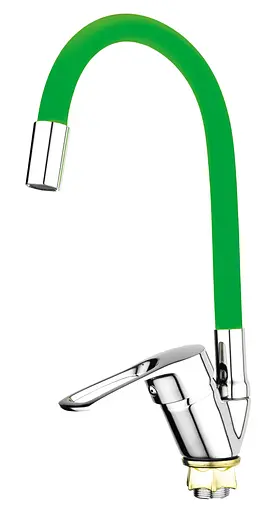 Змішувач для кухні Mixxus Fany 011 з гнучким виливом MI6292 Хром - фото 1