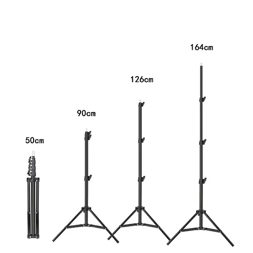 Держатель с кольцевым освещением Zomei 14" ZM336 180cm Tripod Stand 3200-5600 K питание от розетки - фото 9