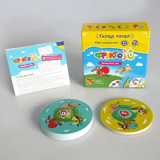 Настільна гра The Brainy Band Фрукто 10 (укр.) (УКР002) - фото 4