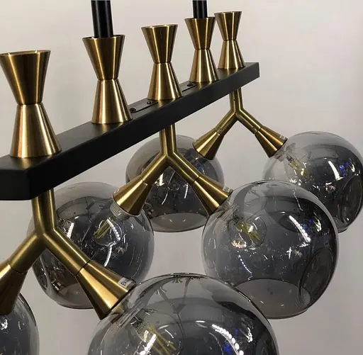 Видовжений дизайнерський світильник в стилі Лофт | Арт. ZL 1557/6 | Line F - фото 5