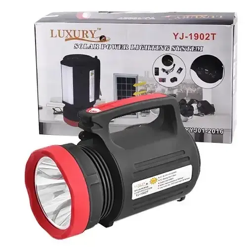 Ліхтар-станція Luxury YJ-1902T 22SMD 5W Powerbank solar 2 лампи 3 режими - фото 6