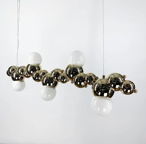 Bubble в золотом каркасе Line.F Длина 100 см - фото 8