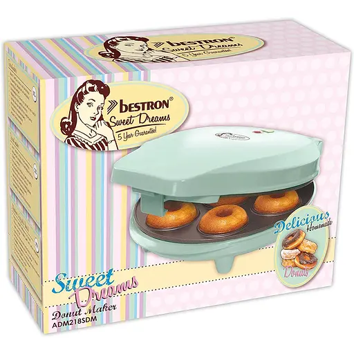 Вафельниця у ретро-дизайні 700 Вт Bestron - фото 2