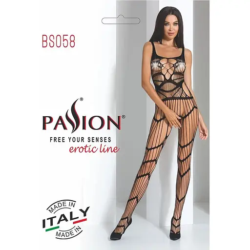 Бодістокінг Passion BS058 Black - фото 7
