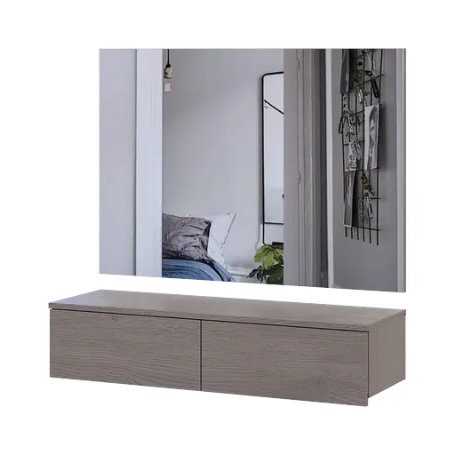 Комплект мебели Doros Левия + зеркало Канноло 100х32х100 (42005238)