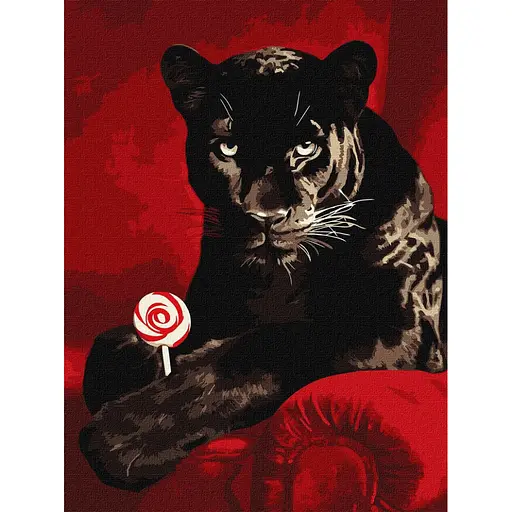 Картина за номерами "Солодкий погляд" ©art_selena_ua Ідейка KHO6727, 30х40 см - фото 1