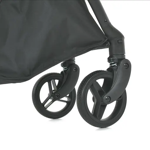 Детская прогулочная коляска-книга El Camino ME 1078 Versa Clover Black Черная - фото 7