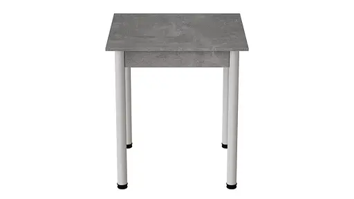 Стол кухонный Ferrum-decor Агата 75x90x90 Белый ДСП Бетон 16мм (FRD-105561) - фото 4