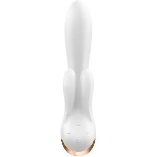 Смарт вибратор-кролик с двойным отростком Satisfyer Double Flex - фото 2
