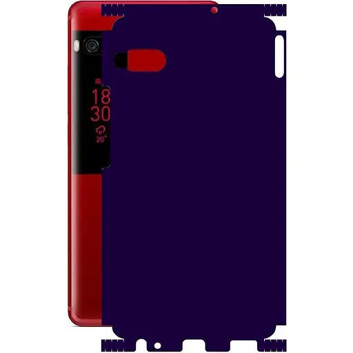 Захисна плівка StatusSKIN для Meizu Pro 7 Plus Корпус Вініл Фіолетова глянцева