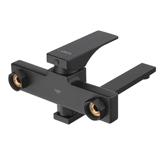 Змішувач для кухні настінний Koer KB-73010-05 KR3491 Чорний матовий - фото 5