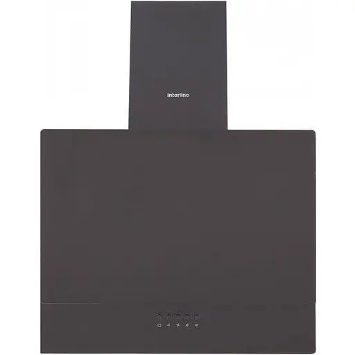 Наклонная вытяжка Interline ALTEA BK A 60 PB/GL/A