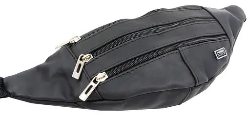Мужская кожаная поясная сумка Reverse 25x13x5 см 000246291 - фото 5