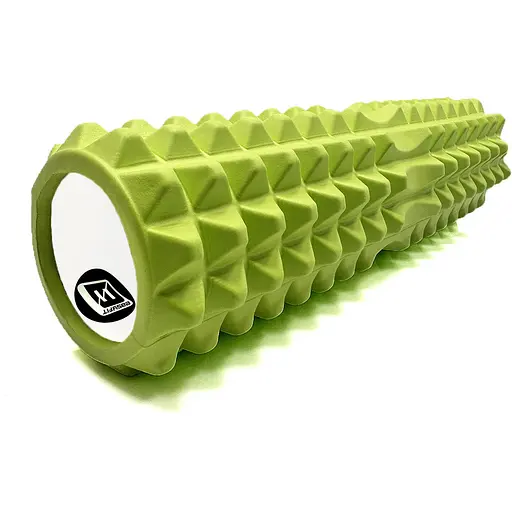 Массажный ролик EasyFit Grid Roller 45 см v.2.2 Салатовый (EF-2028-GN) - фото 1