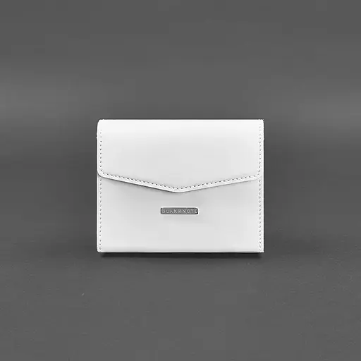 Жіноча шкіряна сумка поясна / кроссбоді Mini біла - фото 9