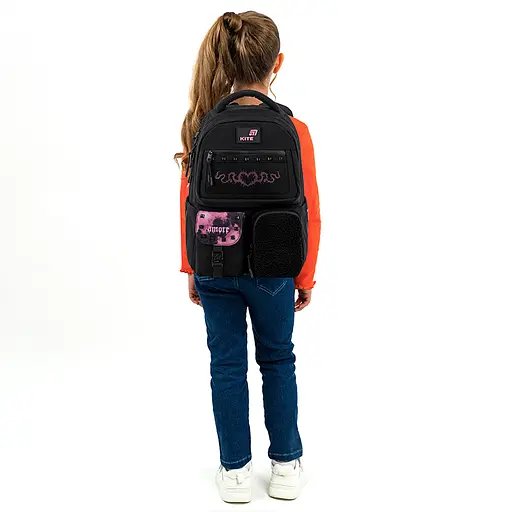 Рюкзак Kite Education teens 2587M Drama Queen Чорний (K26-2587M-2) - фото 21