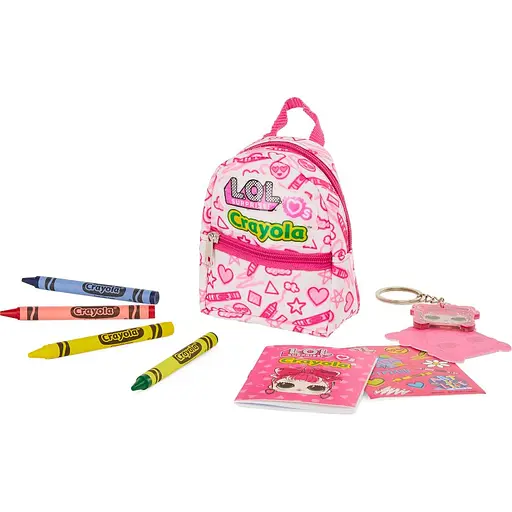 Уценка. Набор для творчества Crayola Мини-рюкзак розовый (35054-C)