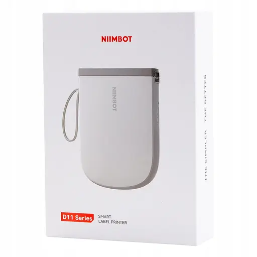 Термопринтер для печати наклеек NIIMBOT D11_H White - фото 2