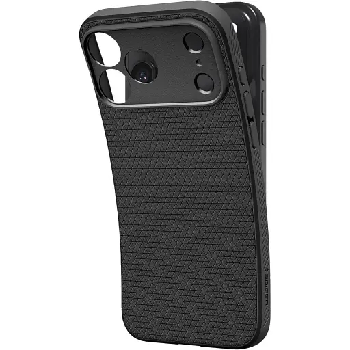 Чохол Spigen Liquid Air для Apple iPhone 17 Pro Matte Black (ACS10331) [146847] - фото 7