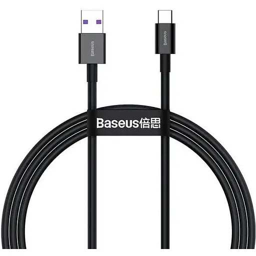 Кабель Baseus Superior Series Fast Charging Data Cable USB to Type-C 66W 2 м Черный