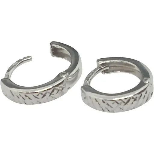 Золотые серьги Tango с алмазной гранью. 470334В