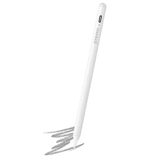 Стилус універсальний Goojodoq Active Magnetic 3 Gen Android iPhone iPad до 2017 Type-C 1.2mm білий - фото 1