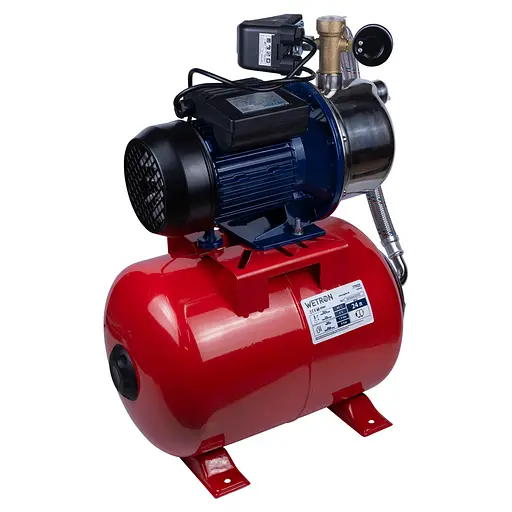 Насосна станція Wetron 1.1кВт Hmax 48м Qmax 60л/хв 775054/24 - фото 2