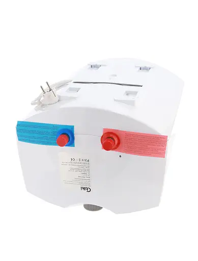 Водонагрівач Tiki компакт GT 2 кВт, мокрий ТЕН, 10 л, прямокутний, вертикальний, над мийкою, білий (GT10OMINI_TIKI) - фото 4