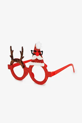 Новорічні окуляри Санта 10-8-6 Різнокольоровий (NY) - фото 1