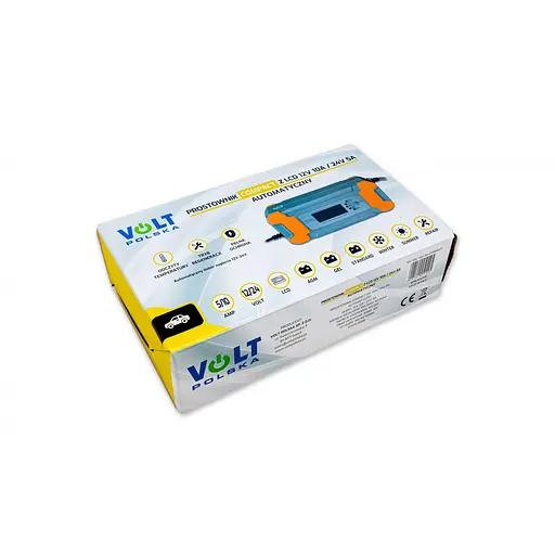 Зарядний пристрій для Volt Polska AGM GEL LCD 12 V 10 A / 24 V 5 A - фото 2